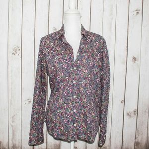LIBERTY Art Fabrics for J.CREW Women's Button up